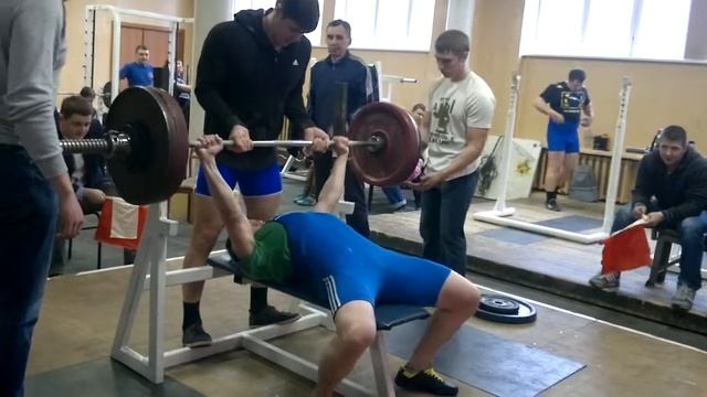 ЮУРГУ соревновательный жим 112.5кг Дима смотреть онлайн