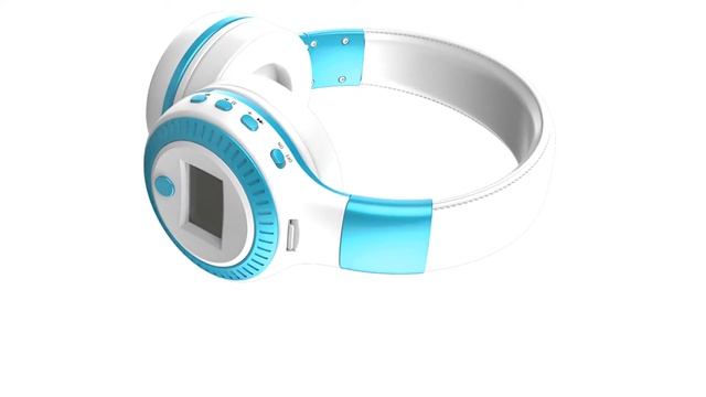 Bluetooth Headphone LCD Display Display HiFi Bass смотреть онлайн