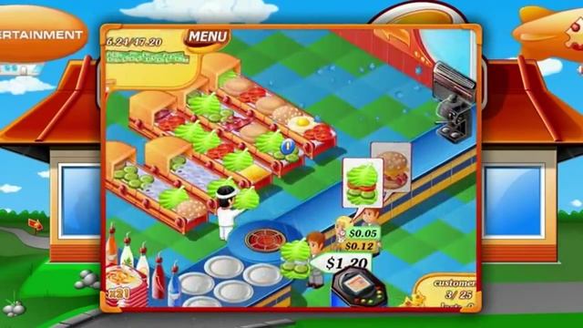 Мастер Бургер для Android (Полная игра) смотреть онлайн