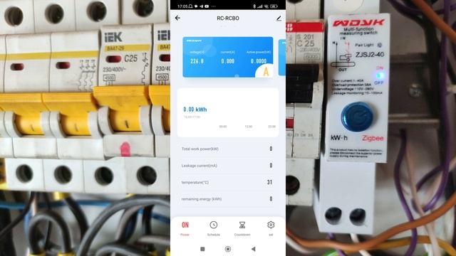 Автоматический выключатель для умного дома Tuya Smart ZigBee Smart Home Circuit Breaker смотреть онлайн
