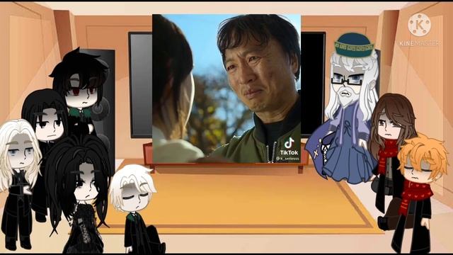 Harry Potter React To Harry As Cheong San /Реакция Гарри поттера на Гарри это.../all Of Us Are Dead