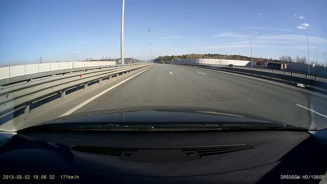 Тест BlackVue DR500GW-HD WiFi (День) смотреть онлайн