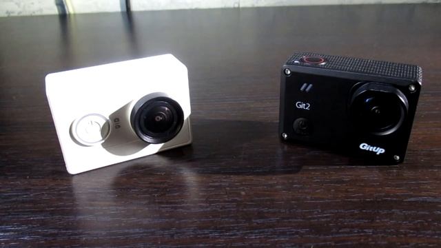 Xiaomi Yi VS GitUp Git2-сравнение смотреть онлайн