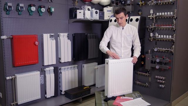 Стальные радиаторы RENS. Обзор и распаковка смотреть онлайн