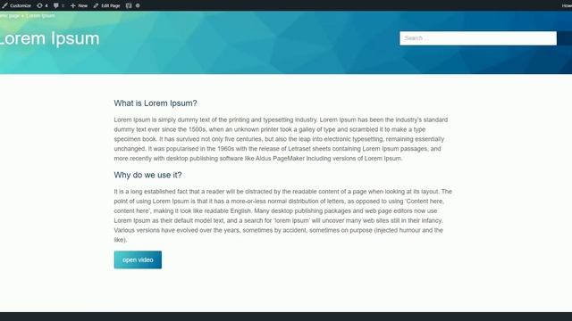 Open video in lightbox ( Grey Owl Lightbox ) WordPress plugin смотреть онлайн