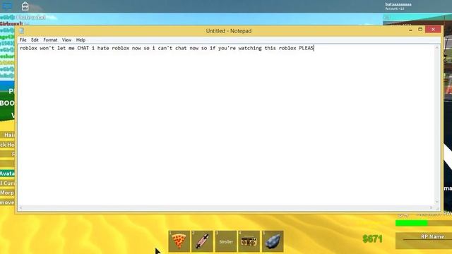 Roblox won't let me chat (fix i think) смотреть онлайн