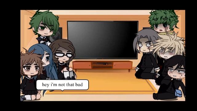 aldera junior high + Villian and Vigilante deku reacts to...2/2|NO SHIPS| Bnha| Gacha Club| смотреть онлайн