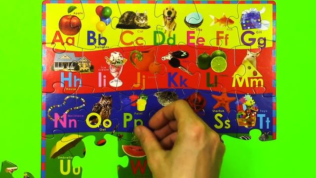 ABCs Learning Game for Preschool! Alphabet Jigsaw Puzzle for kids! Rompecabezas del Alfabeto! смотреть онлайн