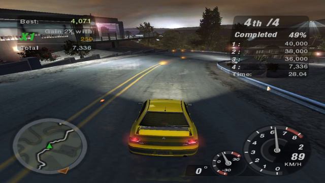 Need for Speed Underground 2 Drift Gameplay смотреть онлайн