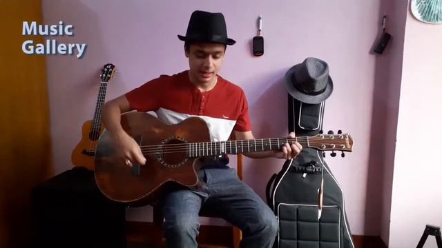 Dream maker 205-c semi acoustic guitar review || Best & worth the price || Nepal || смотреть онлайн