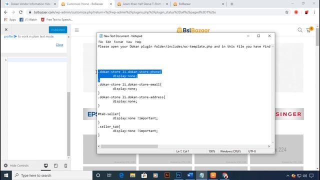 How to Hide Dokan vendor information from woocommerce Single Product Page- *3 Different Method* смотреть онлайн