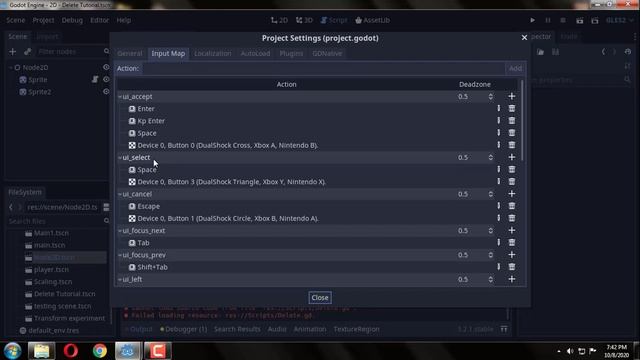 How to delete an object in Godot (Runtime) смотреть онлайн