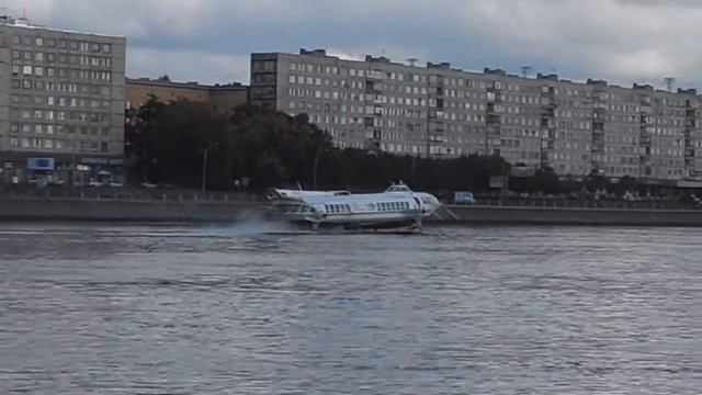 Neva river 18.09.2013 Нева (Баркас,"Метеор") смотреть онлайн