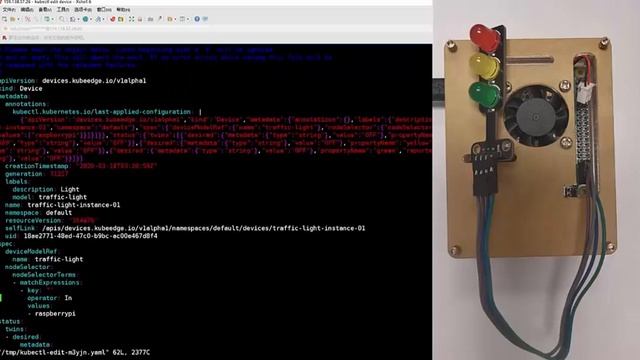 Using Kubernetes API in the cloud to control the Edge Device with KubeEdge смотреть онлайн