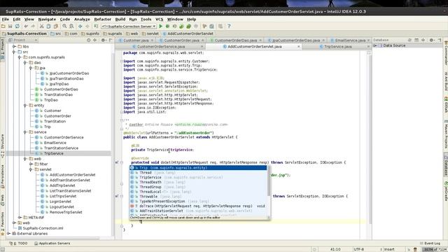 Correction TP Java EE 2013 n°2 смотреть онлайн