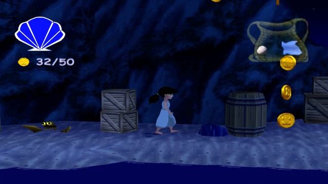 Disney's The Little Mermaid II (Video Game) Walkthrough # 7 смотреть онлайн