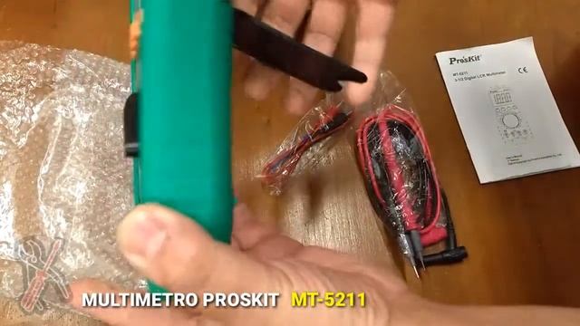 Tester multímetro Proskit MT-5211 - UNBOXING смотреть онлайн