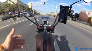 КОРОЛЕВСКИЙ Электроскутер CHOPPER CITYCOCO 3000w Электрочоппер citycoco ситикоко 3000w электроцикл