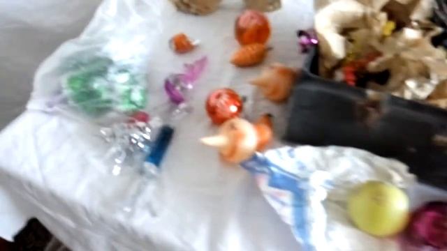 Новогодние украшения ( игрушки )на ёлку ,с чемоданом.