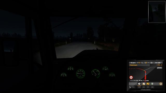 Euro Truck Simulator 2, прохождение #28 Шумахер на КрАЗе (ProMods 2.0.3+RusMap 1.6.3) смотреть онлайн