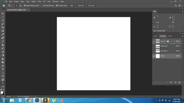 How to convert channels file in RGB in Photoshop Screen Design Class 21 смотреть онлайн