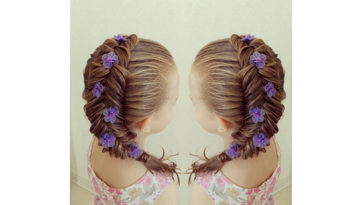 Романтичная прическа -  Как заплести обратный колосок? Об