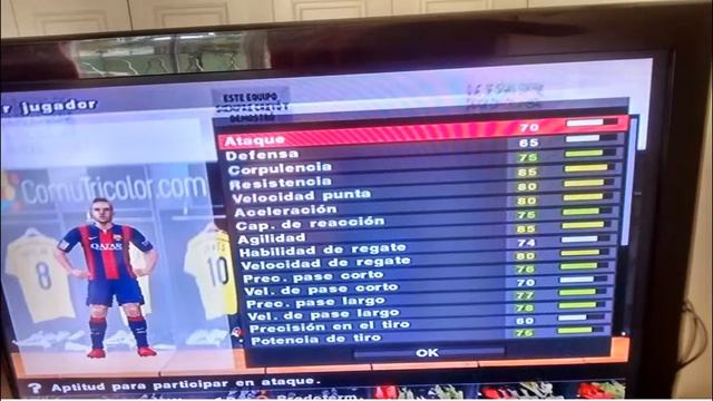 PES 2015 PS2 - PSP New Face & Hair Munir & Stats смотреть онлайн