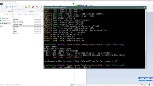 07 Git cherry pick (control de versiones) смотреть онлайн