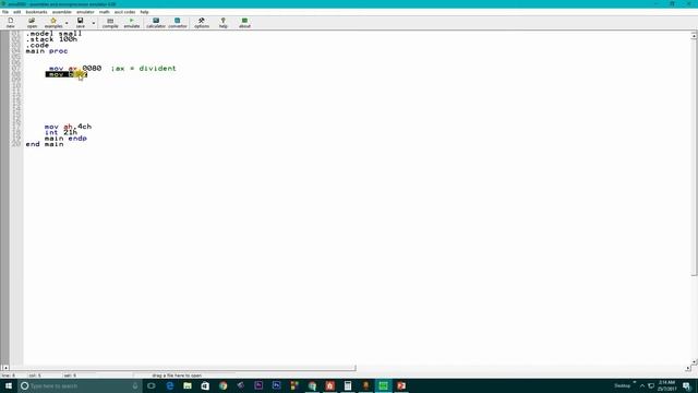 How to do Division on assembly language!!!!!!!!! смотреть онлайн