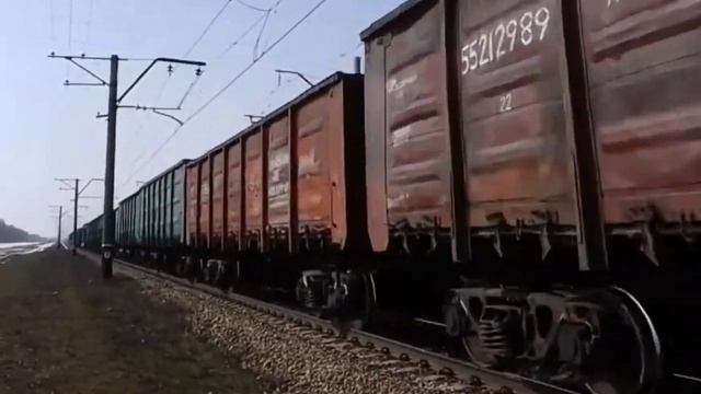 Электровоз ВЛ8м-609 с грузовым проездом смотреть онлайн