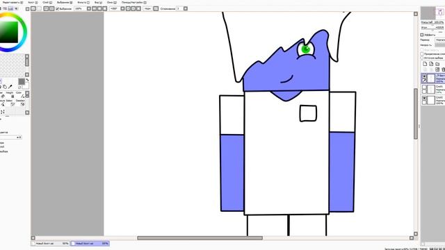 Как рисовать в программе Paint Tool Sai 2 урок смотреть онлайн