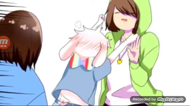 STORY SHIFT Chara gives dating advice to Asriel ( Undertale Dub comic ) смотреть онлайн
