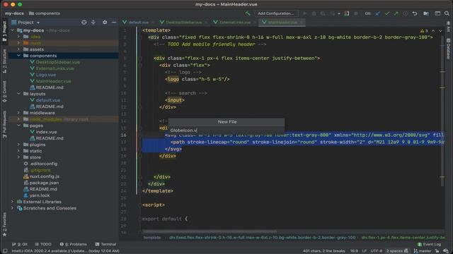 Add sidebar component in NuxtJS Content project смотреть онлайн