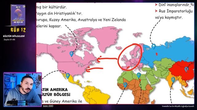 AYT COĞRAFYA KAMP 2023 - Kültür Bölgeleri - İlk kültür bölgeleri - Türk kültürü - 12 смотреть онлайн