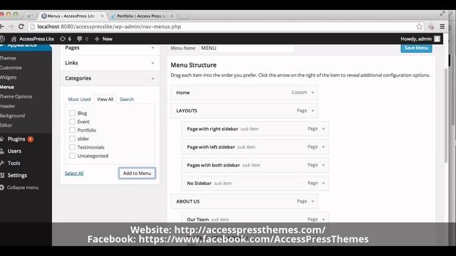 How to Create Portfolio Section - Free WordPress Theme AccessPress Lite | WordPress Tutorial смотреть онлайн