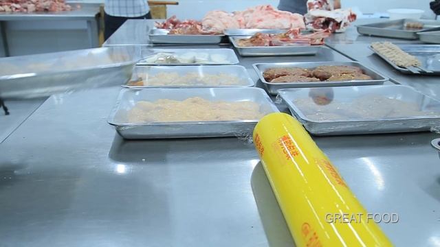 Different meals and services in the "Ansor" restaurant | Street foods смотреть онлайн