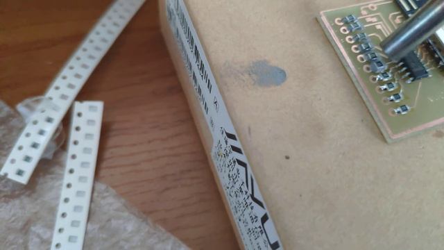 Пайка smd компонентов. смотреть онлайн