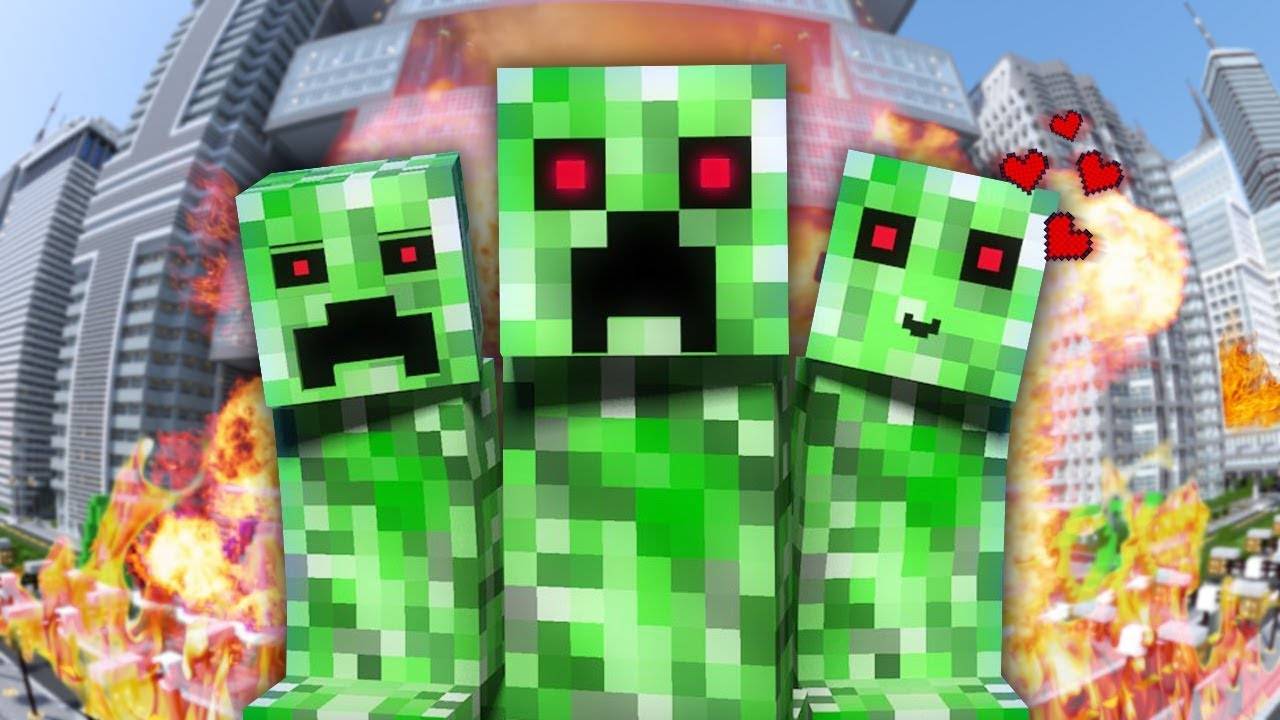 Реакция на НЯША КРИПЕР - Майнкрафт Клип Анимация | Песня Minecraft Parody Song of PSY's Daddy смотреть онлайн