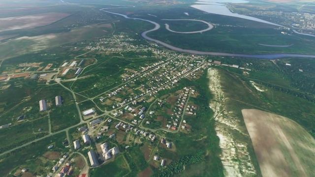 Microsoft Flight Simulator 2020 Полёт вокруг Луганска