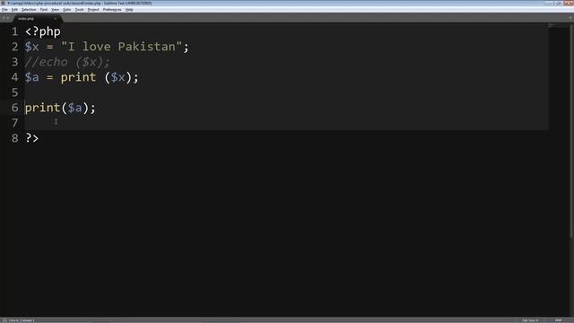 PHP Procedural & MySQLi Lesson 8: Print vs Echo (Urdu/Hindi) смотреть онлайн