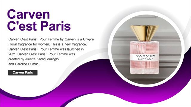 All Things About Carven C'est Paris | Eau De Parfum