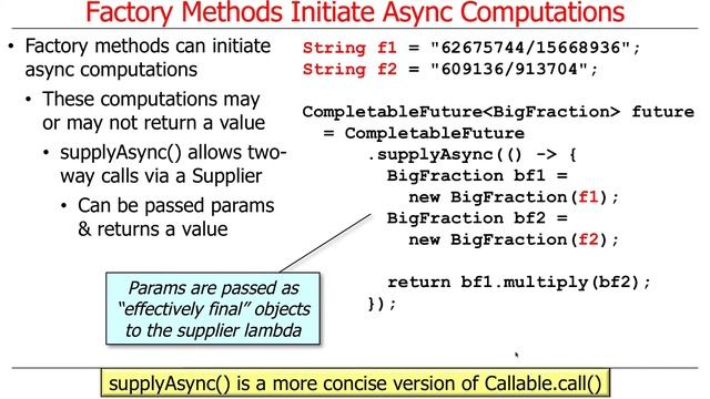 Overview of Advanced Java 8 CompletableFuture Features (Part 1) смотреть онлайн