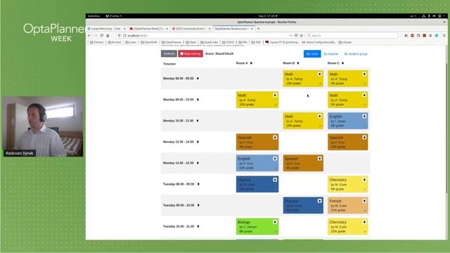 Back to school: create a timetable with OptaPlanner and Quarkus, by Radovan Synek смотреть онлайн