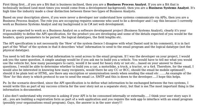 Should a Business Analyst write API user stories? (6 Solutions!!) смотреть онлайн