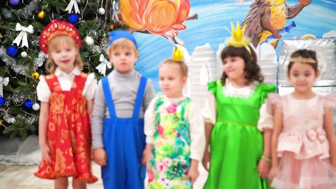 Новогодний утренник дс 25, гр  солнышко
