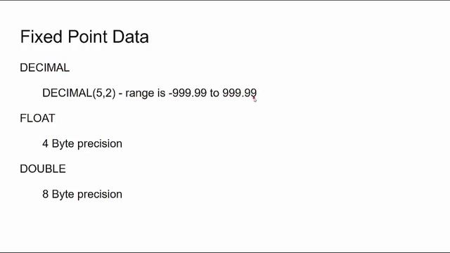 Dave's MySQL Basics - Episode 4 - Data Types смотреть онлайн
