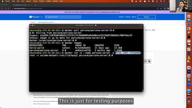 Learning Docker Containers with Percona Server for MySQL смотреть онлайн
