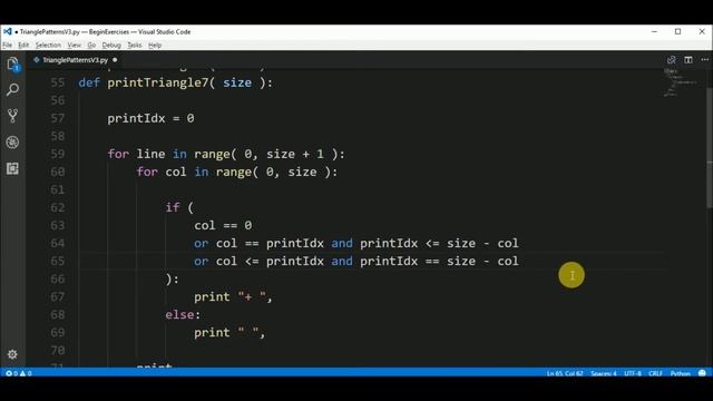 triangle patterns v3 in python ? смотреть онлайн