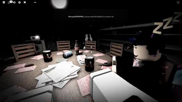 Roblox Russian Roulette (most bloody Roblox game?) смотреть онлайн