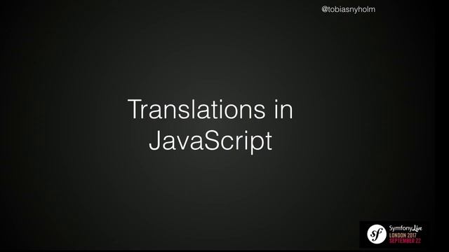 SymfonyLive London 2017 - Tobias Nyholm - Building your translation process смотреть онлайн